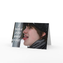 I Triple Dog Dare You cards by photoinspiration I Triple Dog Dare You cards