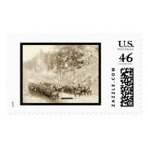 I Troop 8th Cavalry near Fort Meade SD 1889 Stamps