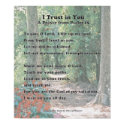 I Trust in You, A Prayer from Psalm 25 -- revised posters by cherylarogers I Trust in You, A Prayer from Psalm 25 -- revised posters