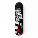 I Try To Keep My Faith Alive! skateboards by LuvataciousSkull I Try To Keep My Faith Alive! skateboards