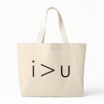 i > u Tote Bag