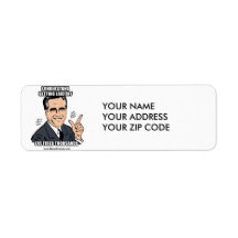 I UNDERSTAND GETTING LAID OFF RETURN ADDRESS LABEL