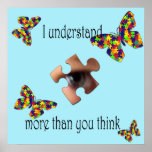 I understand poster posters