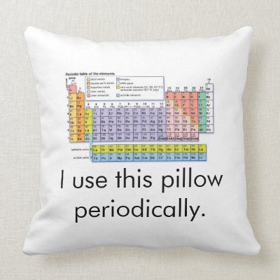 I use this pillow periodically science pillow