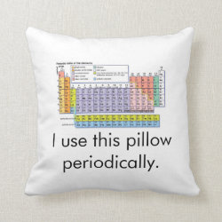 I use this pillow periodically science pillow