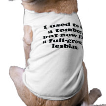 I used to be a tomboy pet clothing