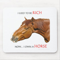 I used to be rich mousepads