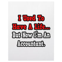 I Used to Have a Life...Accountant Letterhead Template