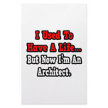 I Used to Have a Life...Architect stationery