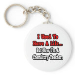 I Used to Have a Life...Chemistry Teacher Keychain