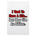 I Used to Have a Life...Editor Stationery Design