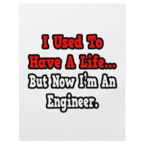 I Used to Have a Life...Engineer Custom Flyer