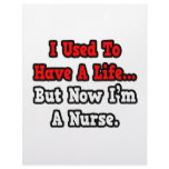 I Used to Have a Life...Nurse Personalized Letterhead