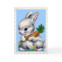 <i>Vintage</i> baby bunny card by janettetsmith <i>Vintage</i> baby bunny card
