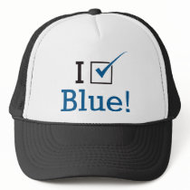 I Vote Blue hats by visualnewbie I Vote Blue hats