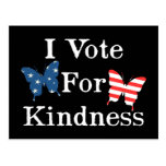 I Vote For Kindness postcards