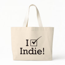 I Vote Indie bags