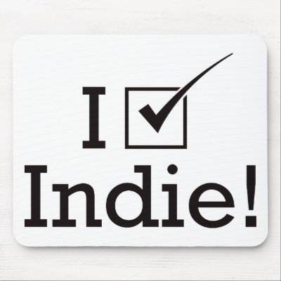 I Vote Indie Mouse Pads by visualnewbie
