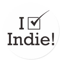 I Vote Indie stickers by visualnewbie I Vote Indie stickers