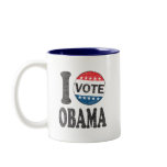 I Vote Obama 2012 Coffee Mug