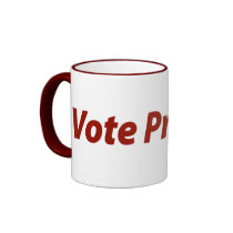 I Vote Pro Life mugs