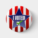 I Voted 2008 Election Pin buttons by spacedust I Voted 2008 Election Pin buttons