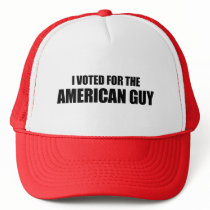 I voted for the American Guy Mesh Hats