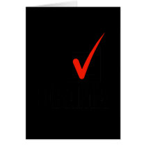 I voted Obama cards