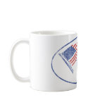 I Voted Obama Sticker Mug