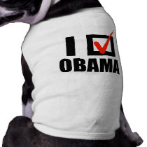 I Voted Obama T-shirt pet clothing by obamashirts I Voted Obama T-shirt pet clothing