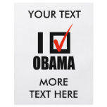 I Voted Obama T-shirt flyers