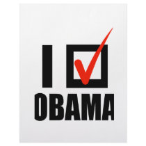 I Voted Obama T-shirt Personalized Letterhead