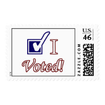 I Voted Postage Stamps