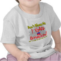 I Voted Republican t-shirts by balance50 I Voted Republican t-shirts