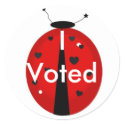 I Voted stickers