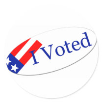 I Voted Sticker