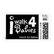 i walk for babies Postage