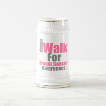 I Walk For Breast Cancer Awareness Coffee Mug