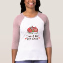 I Walk For My Niece Raglan T shirt