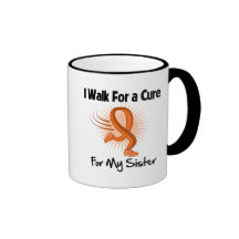 I Walk For My Sister - Leukemia Coffee Mug