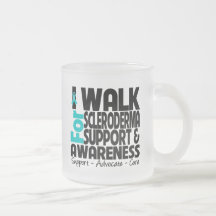 I Walk For Scleroderma  Awareness Mugs