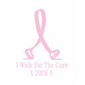 I Walk For The Cure t-shirts by The_Power_of_Pink I Walk For The Cure t-shirts