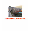 I wandered lonely as a cloud. t-shirts