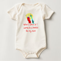 I Wanna Be A Dentist Like My Mom Baby T-Shirt