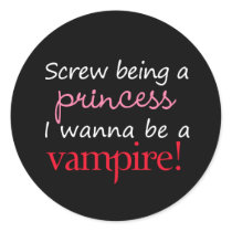 I Wanna Be A Vampire stickers by novelconcept I Wanna Be A Vampire stickers