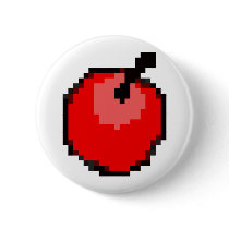 I Wanna Be the Guy - Delicious Fruit Sticker buttons by kayinnasaki I Wanna Be the Guy - Delicious Fruit Sticker buttons