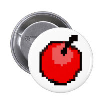 I Wanna Be the Guy - Delicious Fruit Sticker buttons