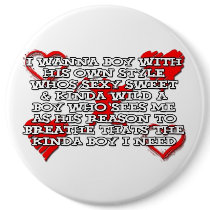 "I Wanna Boy..." buttons