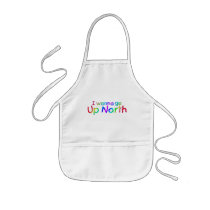 I wanna go Up North - Rainbow Style Aprons