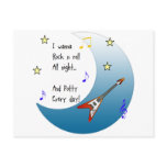 I wanna rock n roll all night postcards